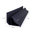 Meia Cana Revestimento Pvc 3,8cmx3m - Caixa Com 5 Barra(s) -