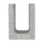 Meia Canaleta Estrutural 14x19x19cm Ivemar