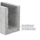 Meia Canaleta Estrutural 14x19x19cm Ivemar