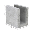 Meia Canaleta Estrutural 9x19x19cm Ivemar