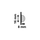 Meia Curva 597 Poliest Fendi 1,6cm Santa Luzia (cx 6br)