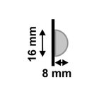 Meia Curva Poliestireno 597 Oliva Santa Luzia (2uni) - 2,8mx1
