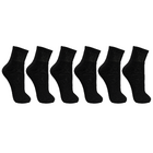 Meia Masculina Rotook Esportiva Preta 39-43 com 6 Unidades