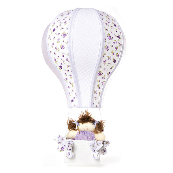 Meio Balão Lilás Quarto Bebê Infantil