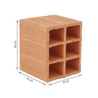 Meio Bloco Cerâmico Vedação 9x19x14cm Cerâmica Nova Conquista