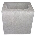 Meio Bloco de Concreto 19x19x14 Udipre
