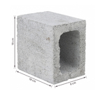 Meio Bloco de Concreto 19x19x9cm Ivemar