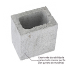 Meio Bloco de Concreto 19x19x9cm Ivemar