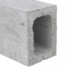 Meio bloco de Concreto Estrutural 19x19x19cm Haza