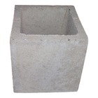Meio Bloco de Concreto Vedação 19X19X19cm Spar