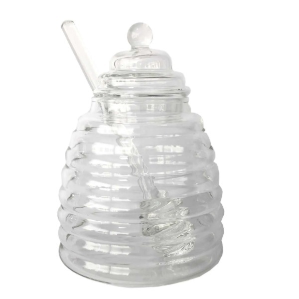 Meleira Colmeia Vidro Boro 300ml Mimo Style Vd19158 6679