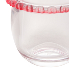 Meleira Cristal Coracao C/ Pegador Mel