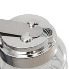 Meleira de Vidro 280ml com Dosador Pote para Mel Lyor Tampa d