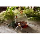 Meleira De Vidro Com Tampa E  Pegador Lovely Bee 470ml Lyor