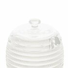 Meleira Em Cristal Com Pegador E Tampa Colmeia 210ml Lyor 7443