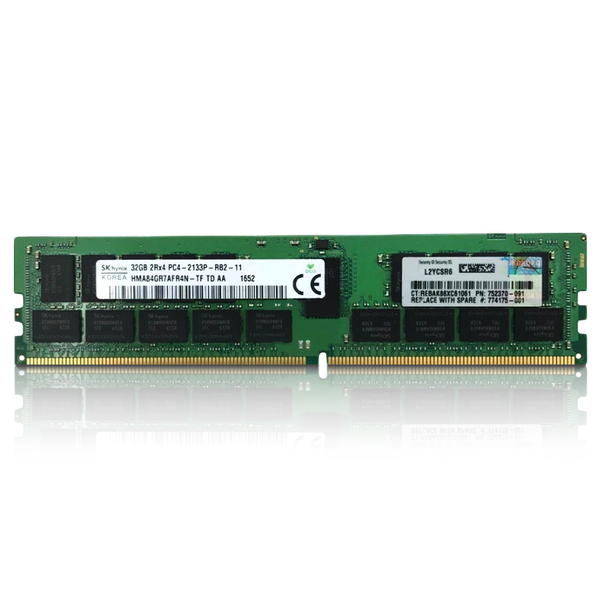 Memória 32 Gb Ddr4 2133 Cl 15 1.2v Ecc Rdimm Servidor Hma84gr