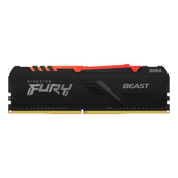 Memoria 8gb Kingston Fury Beast Ddr4 3200mhz Kf432c16bb/8