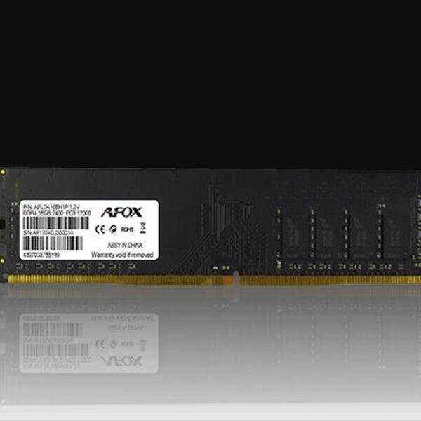 Memoria Afox P/  Desk 16gb Ddr4 2400 Mhz Long-dimm - Afld416e