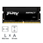 Memória Para Notebook Kingston Fury Impact 16gb 3200mhz Ddr4