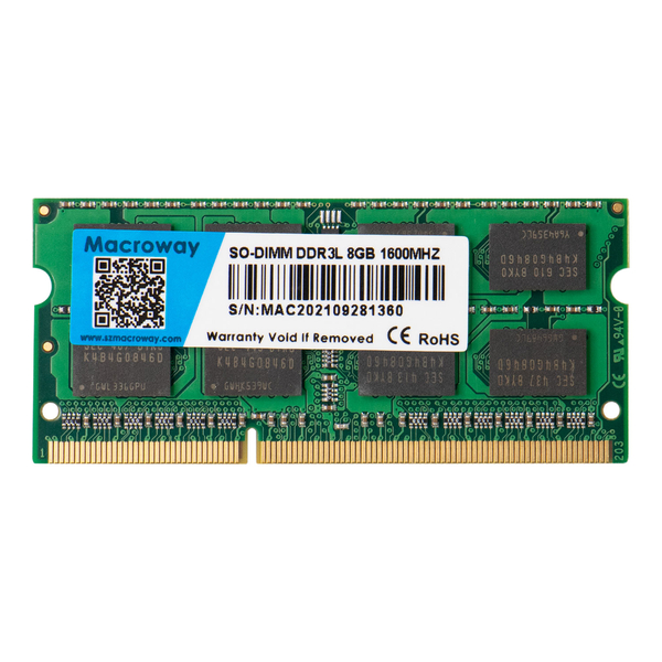 Memoria Para Notebook Macroway So-dimm 8gb 1600mhz Ddr3l