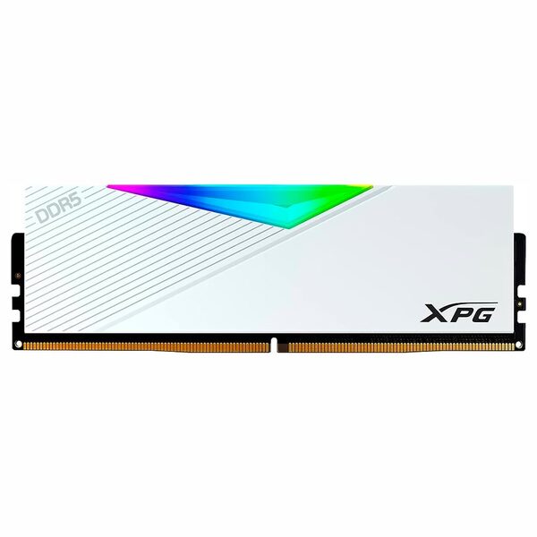 Memória Ram Adata Xpg Lancer Ddr5 16gb 6000mhz Rgb - Branco