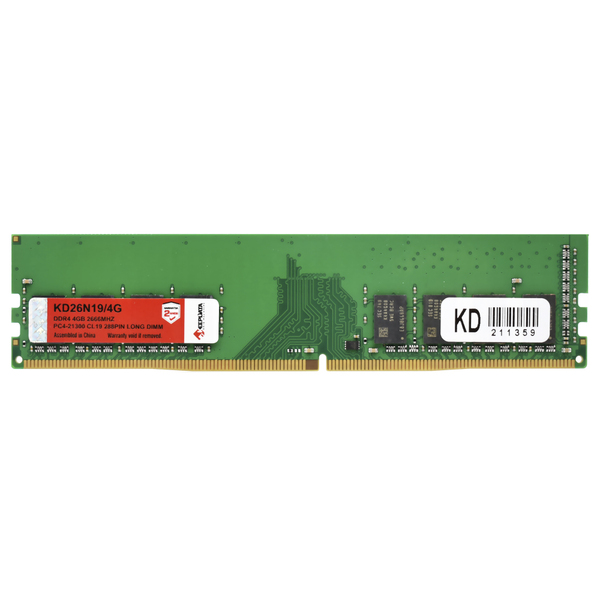 Memória Ram Keepdata Ddr4 4gb 2666mhz - Kd26n19/4g