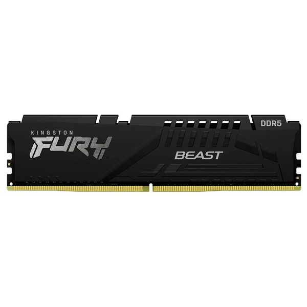 Memória Ram Kingston Fury Beast Ddr5 32gb 5600mhz - Preto (kf