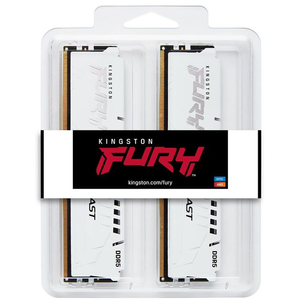Memória Ram Kingston Fury Beast Ddr5 32gb (2x16gb) 6000mhz