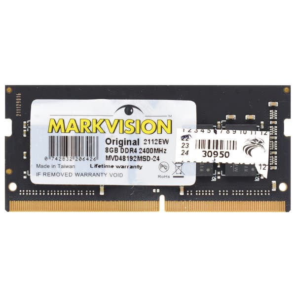 Memória Ram Para Notebook Markvision Ddr4 8gb 2400mhz - Mvd48192msd-24 ...
