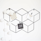 Memory Board Cubo Quadro De Fotos Marrom - 45cm X 63cm + 3 Mi