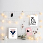 Memory Board Quadro De Fotos Verde Água - 45cm X 45cm + 6 Min