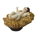 Menino Jesus Manjedoura Poliresina 10x8cm - Magizi