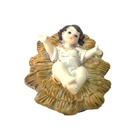 Menino Jesus Manjedoura Poliresina 10x8cm - Magizi