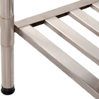 Mesa 1,20 X 0,70 C/grade Inox 430 Canto Redondo - Linha Padrã