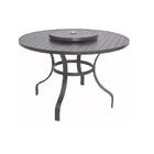 Mesa 1,25m Alumínio Centro Giratório Área Externa E Interna