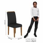 Mesa 1,36 Com 4 Cadeiras Alabama Freijó/off Prem/preto - M. A