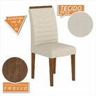 Mesa 1,36 Com 4 Cadeiras Nigéria Freijó/off Premium/bege - Mó