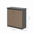 Mesa 1200 E Armário Balcao Maria Nogueira Preto