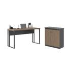 Mesa 1200 E Armário Balcao Maria Nogueira Preto