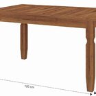 Mesa 120 Cm Com 4 Cadeiras Sala De Jantar  100% Madeira Maciç