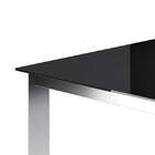 Mesa 1514 - Móveis Carraro - Cromado / Preto