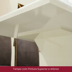 Mesa 160 X 90 Cm Sala De Jantar Cozinha Retangular Sem Vidro