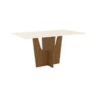 Mesa 160 X 90 Cm Sala De Jantar Cozinha Retangular Sem Vidro