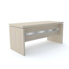 Mesa 160x70 Pandin Pe50 - Nogueira/prata