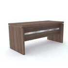Mesa 160x70 Pandin Pe50 - Walnut/prata