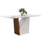 Mesa 160x90 Imbuia/off White