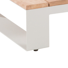 Mesa 23,5x70x70cm Alumínio Marrom Surrey Naterial