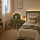 Mesa Infantil 42x60x34cm MDF Verde Rabisco Agardi