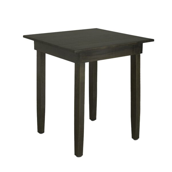 Mesa 4 Lugares Quadrada 90cm Madeira Maciça  Preto