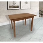 Mesa 4 Lugares Retangular 120x70cm Madeira Maciça  Imbuia